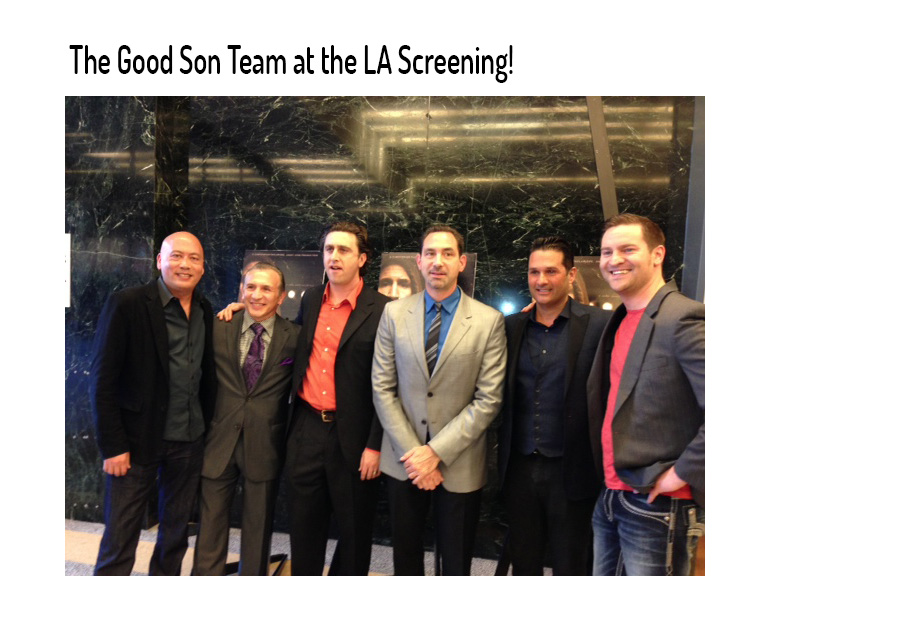 The Good Son Team in LA movie premiere